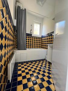 Kúpeľňa v ubytovaní Pellegrini Apartman