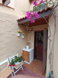 Patio alebo iná vonkajšia časť ubytovania Emily Home