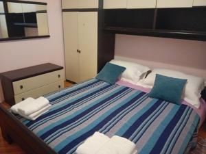 Posteľ alebo postele v izbe v ubytovaní house Divna
