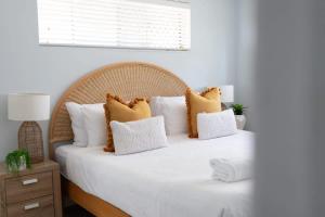 Ένα ή περισσότερα κρεβάτια σε δωμάτιο στο River Lodge on Bradman