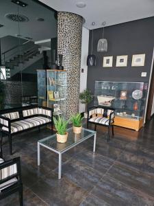 Posezení v ubytování Hostal Casa Sifre