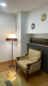 Posezení v ubytování Hostal Casa Sifre