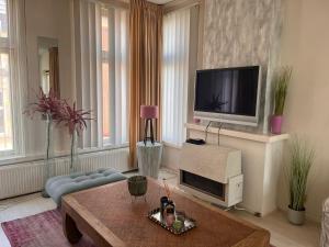 TV a/nebo společenská místnost v ubytování Zandvoort Zenith - Beautiful Apartment