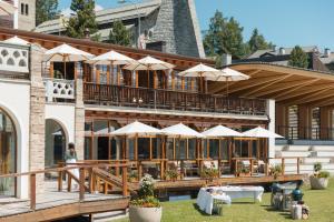 Сад в Kulm Hotel St. Moritz
