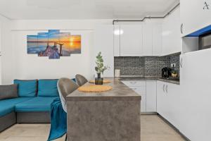 Η κουζίνα ή μικρή κουζίνα στο SEKA Apartment