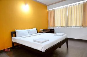 Postelja oz. postelje v sobi nastanitve Ora Classic " Budget Stay Near to Calangute Beach " Free WiFi