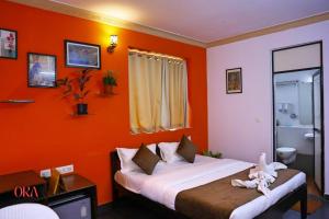 Postelja oz. postelje v sobi nastanitve Ora Classic " Budget Stay Near to Calangute Beach " Free WiFi