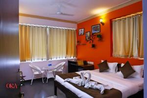Postelja oz. postelje v sobi nastanitve Ora Classic " Budget Stay Near to Calangute Beach " Free WiFi