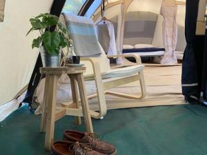 Posezení v ubytování Bella Tents - Glamping Vibes