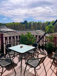 Balkón nebo terasa v ubytování Jingshan Garden Hotel