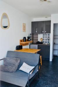 Køkken eller tekøkken på à quelques pas de la plage