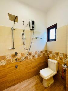 Koupelna v ubytování Emerald Villa