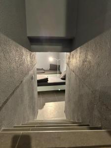 Postel nebo postele na pokoji v ubytování Apartment nähe Offenburg EuropaPark
