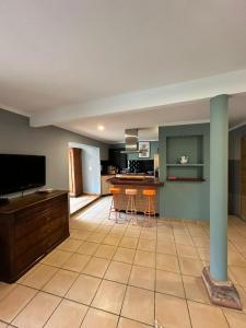 Kuchyň nebo kuchyňský kout v ubytování Apartment nähe Offenburg EuropaPark