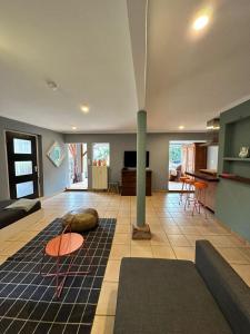 Posezení v ubytování Apartment nähe Offenburg EuropaPark