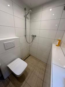 Koupelna v ubytování Apartment nähe Offenburg EuropaPark