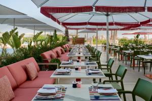 Restoran või mõni muu söögikoht majutusasutuses Falkensteiner Hotel & Spa Jesolo