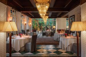 Restaurace v ubytování Dar Rhizlane, Palais Table d'hôtes & SPA