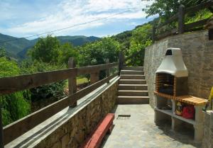 Widok na góry z of this country house