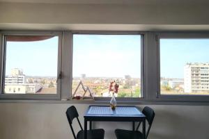 Balkón alebo terasa v ubytovaní Bd Minimes Parking Free - Proche gare - Vue