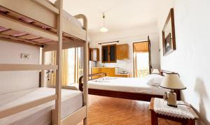 Postel nebo postele na pokoji v ubytování Antonia Rooms Qeparo