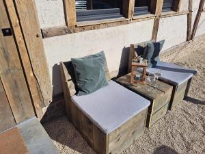 Posezení v ubytování Hoeve BôThé - Vakantiewoning