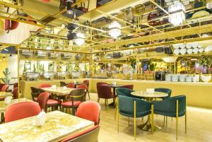 Restoran või mõni muu söögikoht majutusasutuses Carat Hotel Yerevan