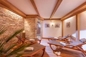Predel za sedenje v nastanitvi Hotel Eggerwirt