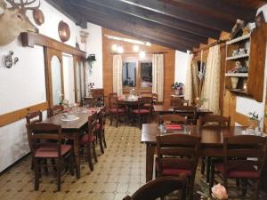 Restaurace v ubytování Osteria Anzonico