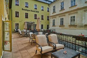 Balkón alebo terasa v ubytovaní Boutique Hotel ERB - Adults Only