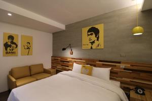 Postel nebo postele na pokoji v ubytování Pinestone Inn