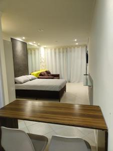 Postel nebo postele na pokoji v ubytování Apartamento estudio