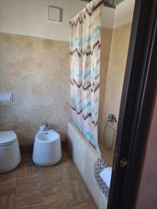 Koupelna v ubytování Casa Mattia - B&B in Legno & Paglia