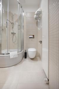 Koupelna v ubytování Brovaria Boutique Hotel Stary Rynek - Old Town Square