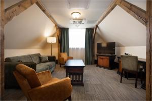 Posezení v ubytování Brovaria Boutique Hotel Stary Rynek - Old Town Square
