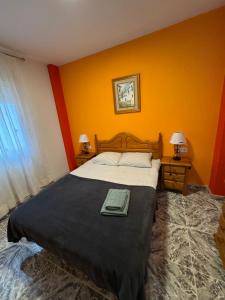 Postel nebo postele na pokoji v ubytování Apatament La Loma