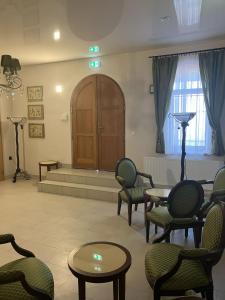 Posezení v ubytování Hotel a vinařství Sádek