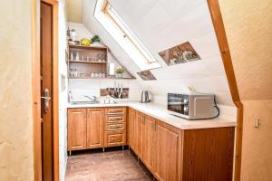 Η κουζίνα ή μικρή κουζίνα στο U Kasi i Janusza