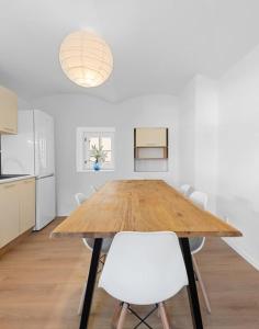 Kuchyň nebo kuchyňský kout v ubytování Apartmány Ústup