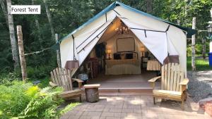 Zahrada ubytování Olympic National Forest Glamping Village for the Ultimate Northwest Outdoor Adventure