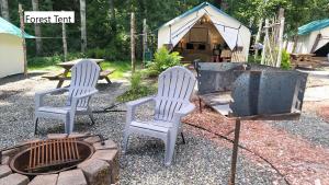 Zahrada ubytování Olympic National Forest Glamping Village for the Ultimate Northwest Outdoor Adventure