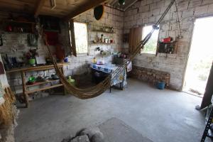 Kuchyň nebo kuchyňský kout v ubytování Cabana Inspiração