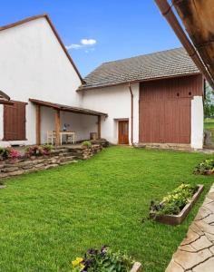 Zahrada ubytování Apartmány Ústup