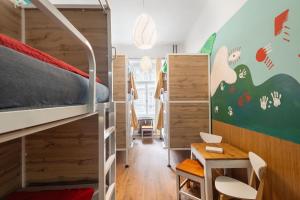 Posezení v ubytování Hostel Elf