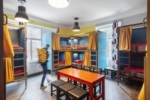 Posezení v ubytování Hostel Elf