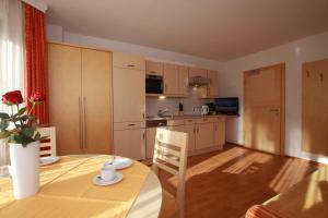 A kitchen or kitchenette at Apart Bergkristall