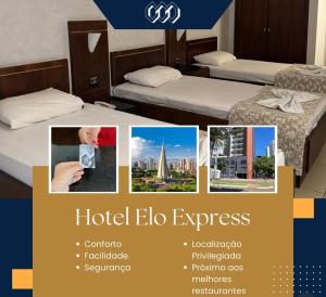 Postel nebo postele na pokoji v ubytování Elo Hotels Express
