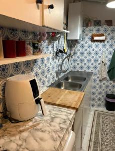 Kuchyň nebo kuchyňský kout v ubytování Cabana dos trigueiros