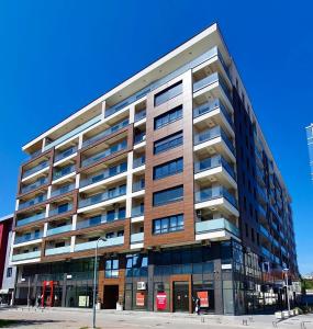 Bygningen som lejligheden ligger i