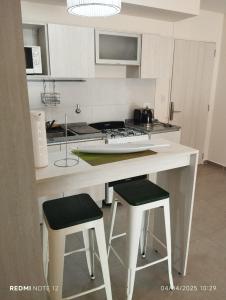 Kuchyň nebo kuchyňský kout v ubytování Aparment San Lorenzo 1656